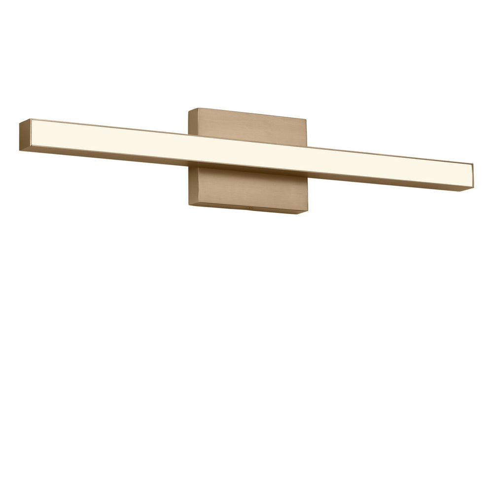 Generation Lighting Canada - LED Vanity - Marque - Satin Brass- Union Lighting Luminaires Decor