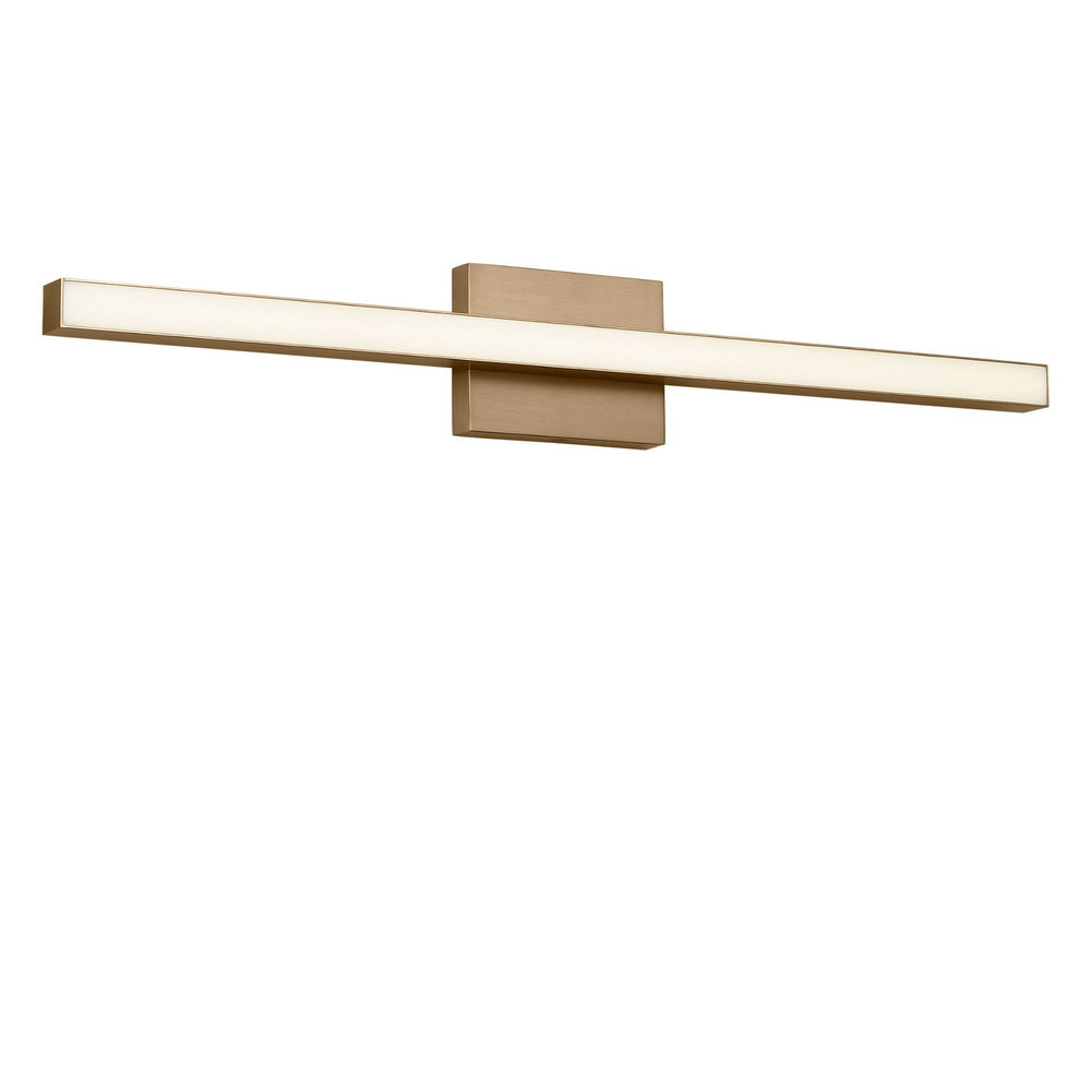 Generation Lighting Canada - LED Vanity - Marque - Satin Brass- Union Lighting Luminaires Decor