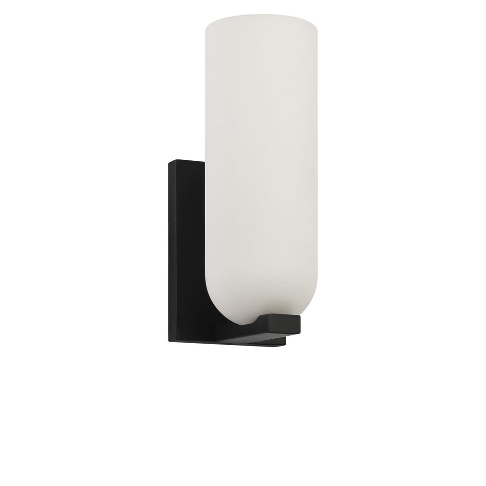 Generation Lighting Canada - One Light Vanity - Neblina - Midnight Black- Union Lighting Luminaires Decor