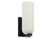 Generation Lighting Canada - One Light Vanity - Neblina - Midnight Black- Union Lighting Luminaires Decor