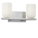 Generation Lighting Canada - Two Light Vanity - Neblina - Chrome- Union Lighting Luminaires Decor