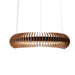 Accord Lighting - LED Pendant - Stecche di Legno - Imbuia- Union Lighting Luminaires Decor