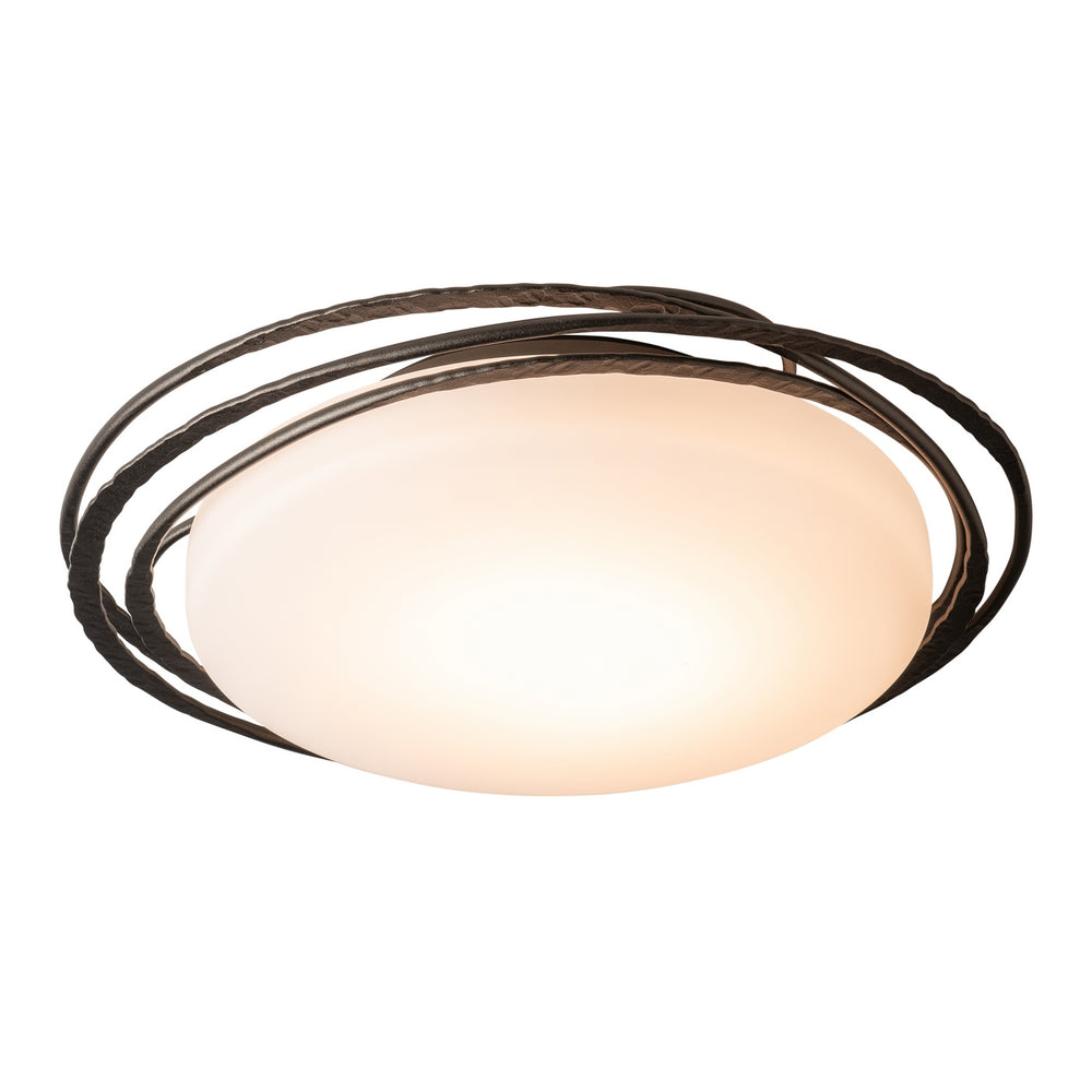 Hubbardton Forge - Nova Small LED Flush Mount - Nova - Oil Rubbed Bronze- Union Lighting Luminaires Decor