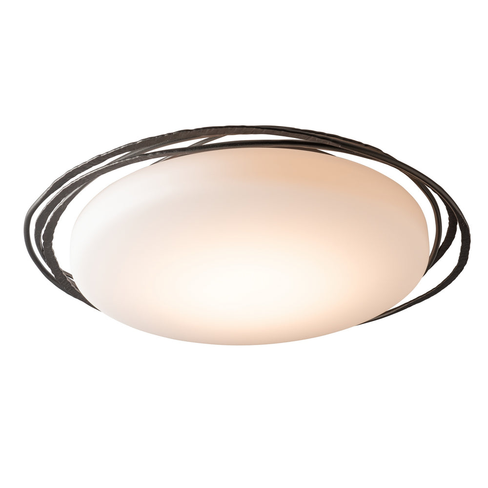 Hubbardton Forge - Nova Large LED Flush Mount - Nova - Oil Rubbed Bronze- Union Lighting Luminaires Decor