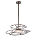 Hubbardton Forge - Muse LED Pendant - Muse - Dark Smoke- Union Lighting Luminaires Decor