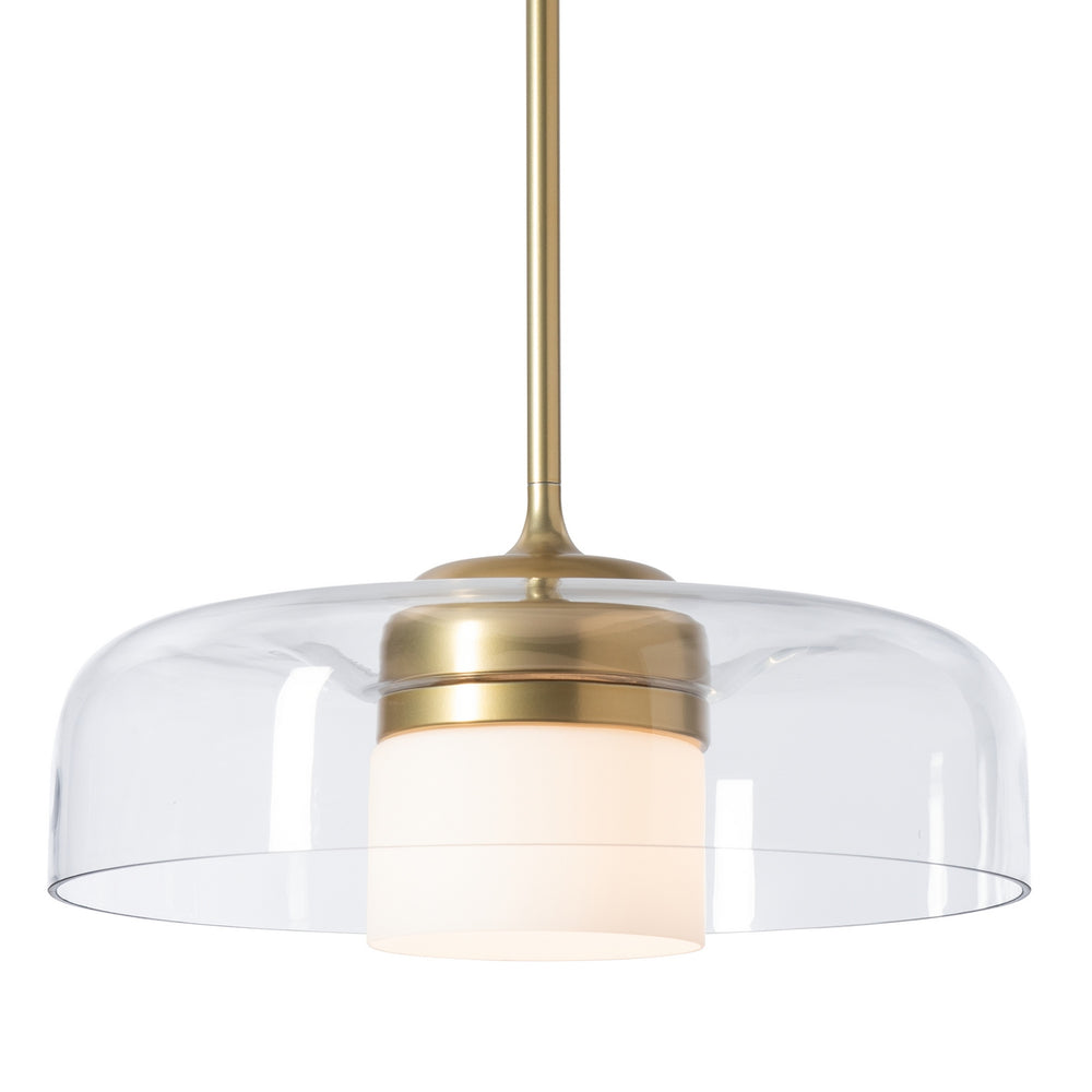 Hubbardton Forge - Sora Pendant - Sora - Modern Brass- Union Lighting Luminaires Decor