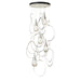 Hubbardton Forge - Lyric 5-Light Round Pendant - Lyric - Sterling- Union Lighting Luminaires Decor