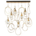 Hubbardton Forge - Lyric 7-Light Linear Pendant - Lyric - Modern Brass- Union Lighting Luminaires Decor