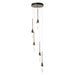 Hubbardton Forge - Lilium 5-Light Round Pendant - Lilium - Bronze- Union Lighting Luminaires Decor
