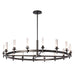 Hubbardton Forge - Windsor 16-Light Chandelier - Windsor - Oil Rubbed Bronze- Union Lighting Luminaires Decor