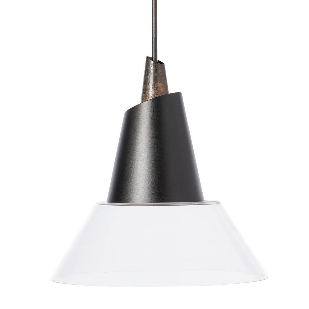 Hubbardton Forge - Kora Pendant - Kora - Black- Union Lighting Luminaires Decor