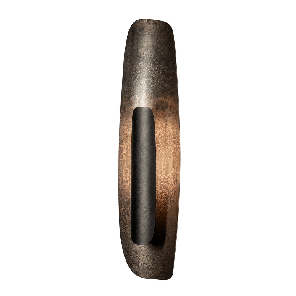 Hubbardton Forge - Shield Large Sconce - Shield - Black- Union Lighting Luminaires Decor