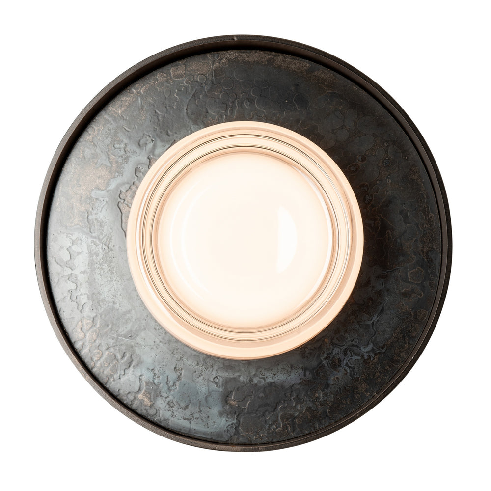 Hubbardton Forge - Focal Large Sconce/Flush Mount - Focal - Dark Smoke- Union Lighting Luminaires Decor