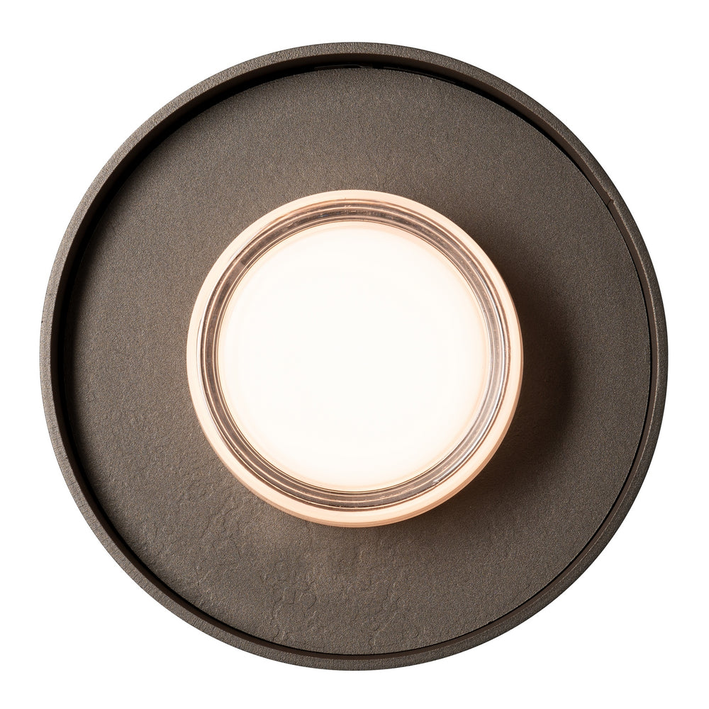 Hubbardton Forge - Focal Small Sconce/Flush Mount - Focal - Oil Rubbed Bronze- Union Lighting Luminaires Decor