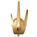 Hubbardton Forge - Caribou 1-Light Sconce - Caribou - Modern Brass- Union Lighting Luminaires Decor