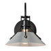Hubbardton Forge - Henry Large Glass Shade Sconce - Henry - Black- Union Lighting Luminaires Decor