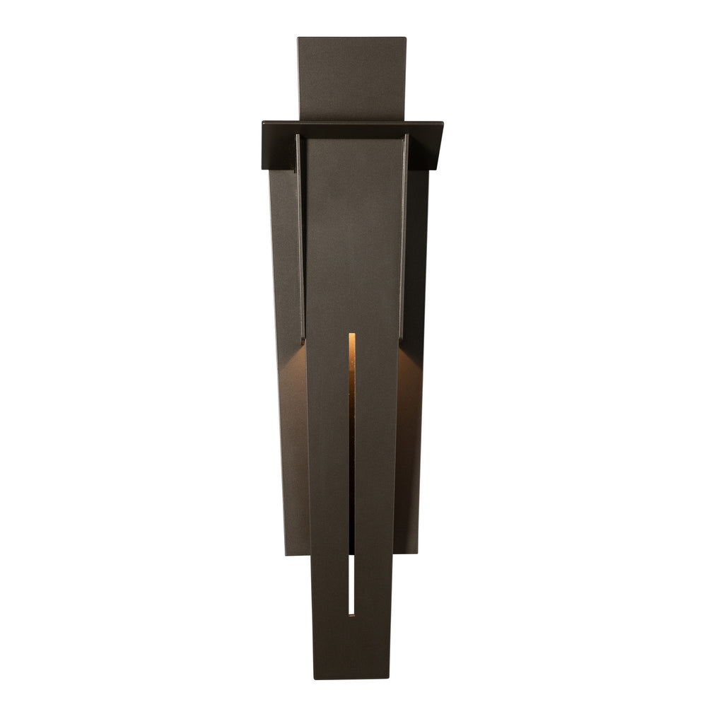 Hubbardton Forge - Linea Small Outdoor Sconce - Linea - Coastal Dark Smoke- Union Lighting Luminaires Decor