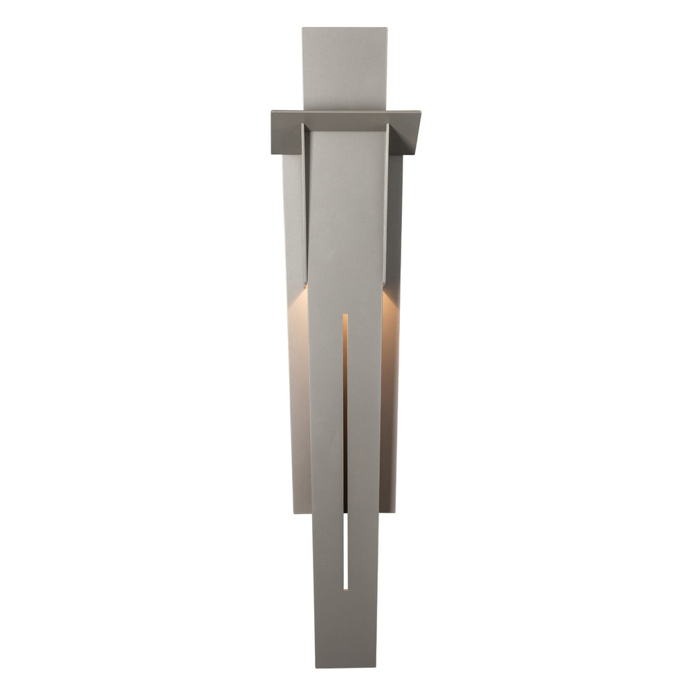 Hubbardton Forge - Linea Medium Outdoor Sconce - Linea - Coastal Burnished Steel- Union Lighting Luminaires Decor