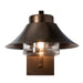 Hubbardton Forge - Stowe Small Outdoor Sconce - Stowe - Coastal Bronze- Union Lighting Luminaires Decor