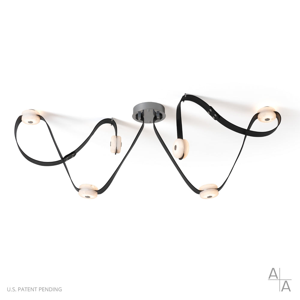 Hubbardton Forge - Snaps Medium LED Pendant - Snaps - Sterling- Union Lighting Luminaires Decor