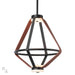 Hubbardton Forge - Aspen Small LED Lantern - Aspen - Black- Union Lighting Luminaires Decor