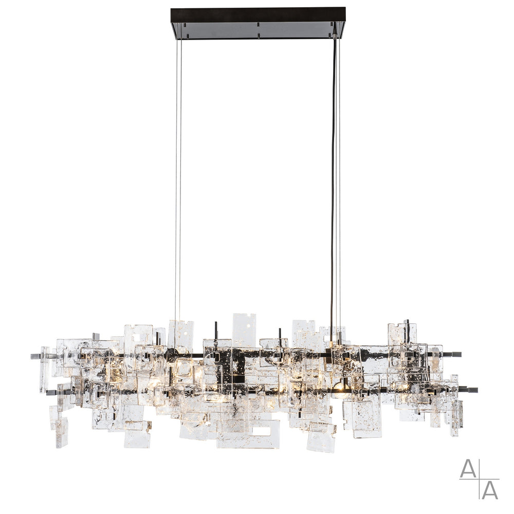 Hubbardton Forge - Fusion Pendant - Fusion - Ink- Union Lighting Luminaires Decor