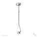 Hubbardton Forge - SNAPS Single LED Downlight Pendant w/Metal Cone - Snaps - Sterling- Union Lighting Luminaires Decor