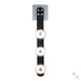 Hubbardton Forge - SNAPS 3-Light Sconce - Snaps - Sterling- Union Lighting Luminaires Decor