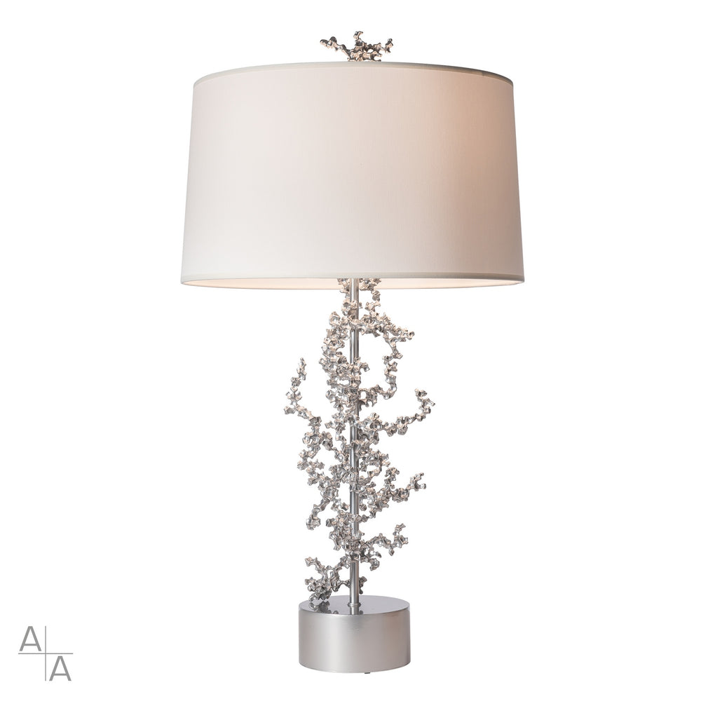 Hubbardton Forge - Coral Table Lamp - Coral - Sterling- Union Lighting Luminaires Decor