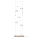 Hubbardton Forge - Gatsby 5-Light Floor to Ceiling Plug-In LED Lamp - Gatsby - Modern Brass- Union Lighting Luminaires Decor