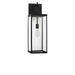 Generation Lighting Canada - One Light Lantern - Rox - Textured Black- Union Lighting Luminaires Decor