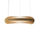 Accord Lighting - LED Pendant - Stecche di Legno - Organic Gold- Union Lighting Luminaires Decor