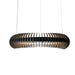 Accord Lighting - LED Pendant - Stecche di Legno - Charcoal- Union Lighting Luminaires Decor