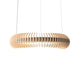 Accord Lighting - LED Pendant - Stecche di Legno - Organic Cappuccino- Union Lighting Luminaires Decor