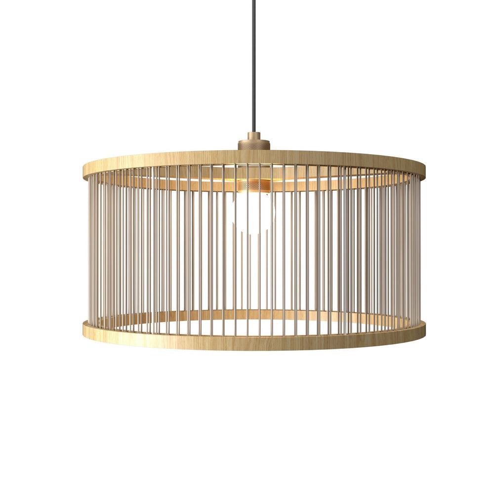 Accord Lighting - One Light Pendant - Corda - Sand- Union Lighting Luminaires Decor