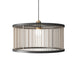 Accord Lighting - One Light Pendant - Corda - Organic Grey- Union Lighting Luminaires Decor