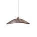 Accord Lighting - One Light Pendant - Oyster - American Walnut- Union Lighting Luminaires Decor