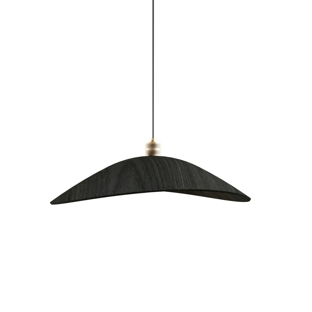 Accord Lighting - One Light Pendant - Oyster - Charcoal- Union Lighting Luminaires Decor