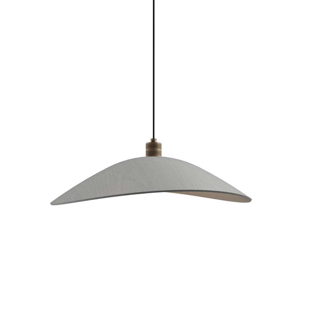 Accord Lighting - One Light Pendant - Oyster - Organic White- Union Lighting Luminaires Decor