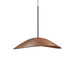Accord Lighting - One Light Pendant - Oyster - Imbuia- Union Lighting Luminaires Decor