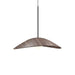 Accord Lighting - One Light Pendant - Oyster - American Walnut- Union Lighting Luminaires Decor