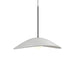 Accord Lighting - One Light Pendant - Oyster - Organic White- Union Lighting Luminaires Decor