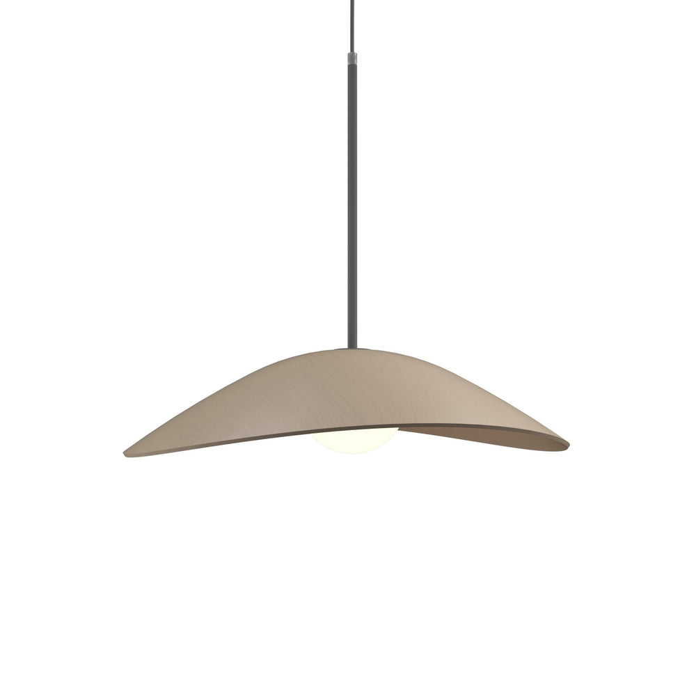 Accord Lighting - One Light Pendant - Oyster - Organic Cappuccino- Union Lighting Luminaires Decor