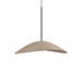 Accord Lighting - One Light Pendant - Oyster - Organic Cappuccino- Union Lighting Luminaires Decor