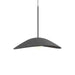 Accord Lighting - One Light Pendant - Oyster - Organic Grey- Union Lighting Luminaires Decor