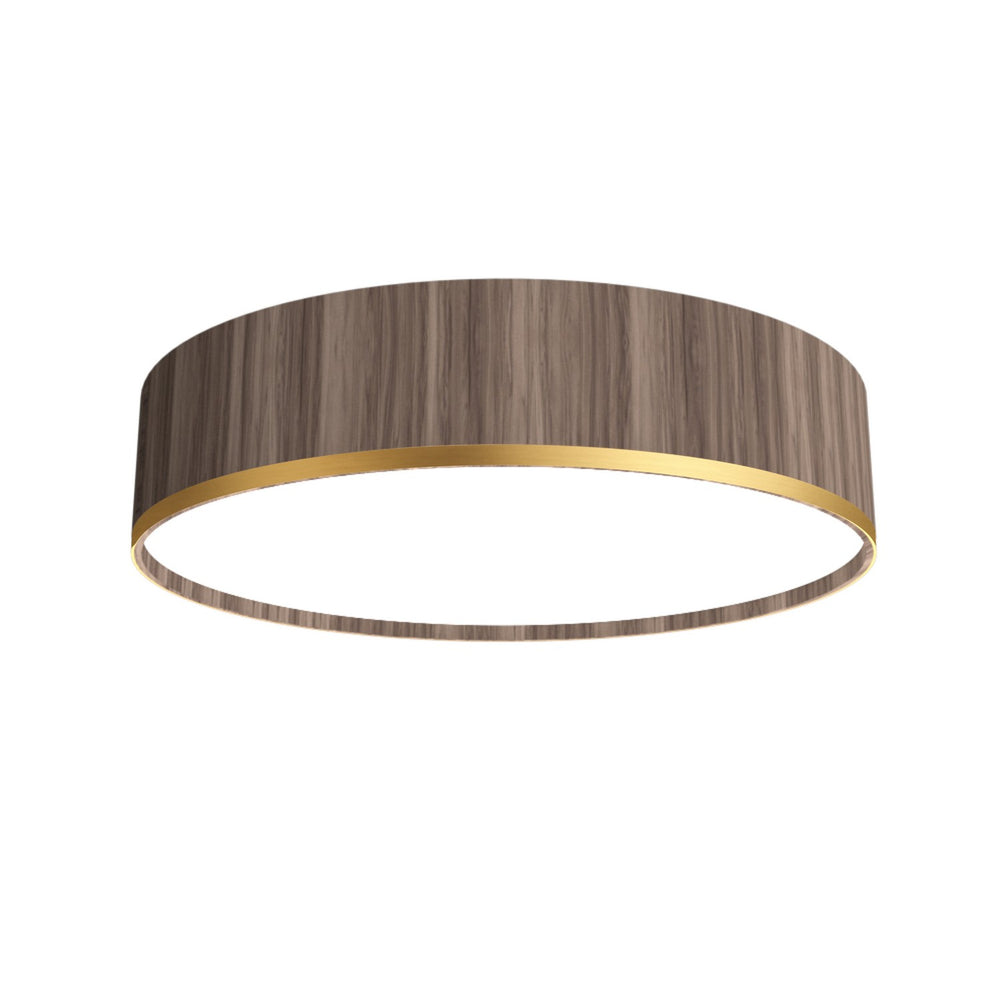 Accord Lighting - LED Ceiling Mount - Cylindrical - American Walnut- Union Lighting Luminaires Decor