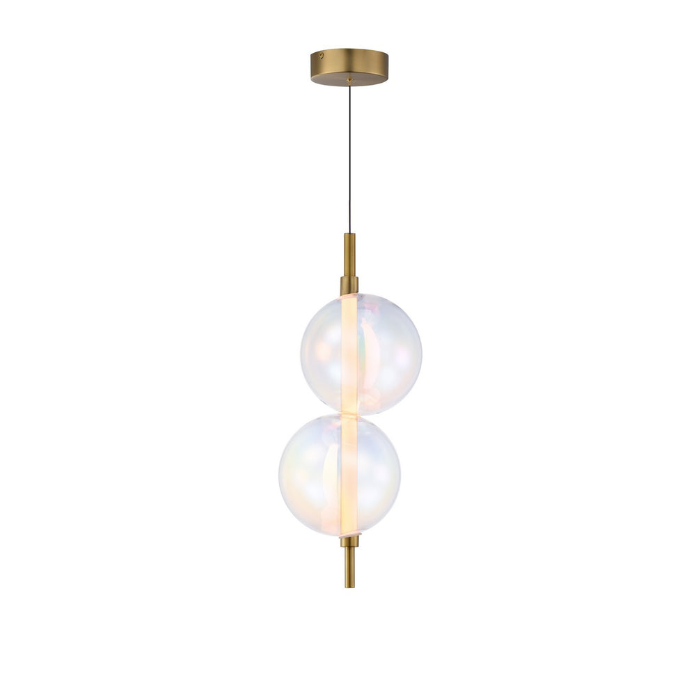 Studio M - LED Pendant - Dreamer - Natural Aged Brass- Union Lighting Luminaires Decor