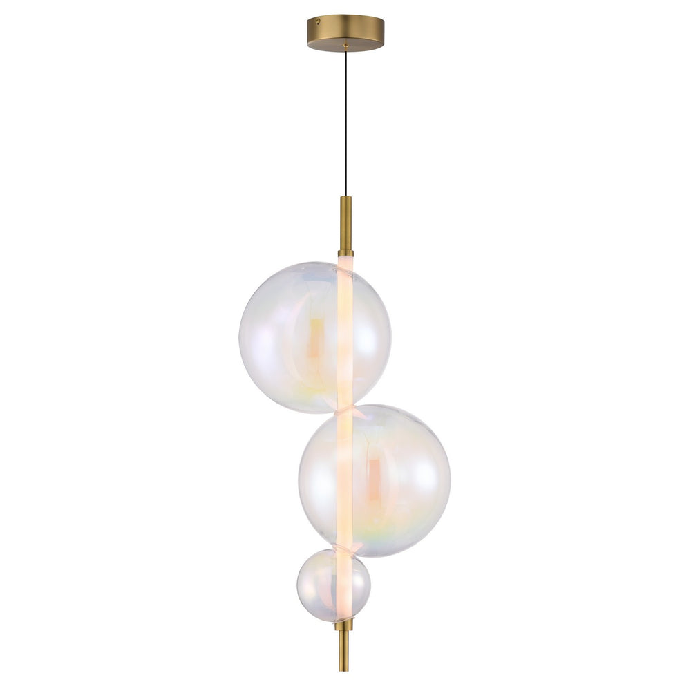 Studio M - LED Pendant - Dreamer - Natural Aged Brass- Union Lighting Luminaires Decor