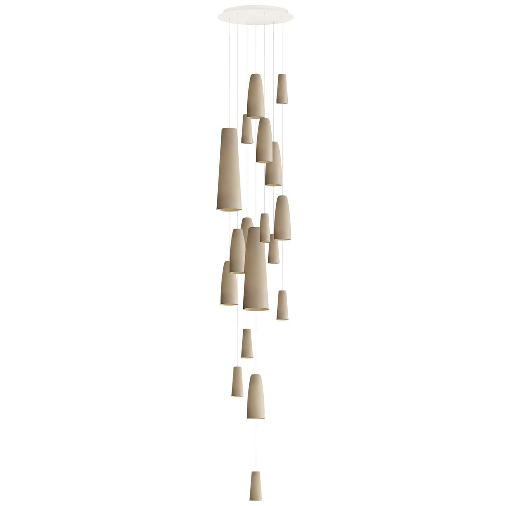 Studio M - LED Pendant - Stream - White- Union Lighting Luminaires Decor