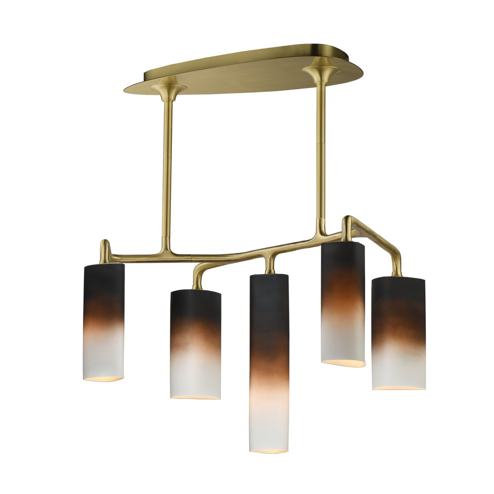 Studio M - LED Pendant - Tropo - Vintage Brass- Union Lighting Luminaires Decor